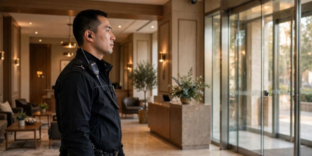 Warum professionelle Hotelsicherheit mehr als Überwachung bedeutet geschultes personal sorgt für ruhe und schnelle entscheidungen